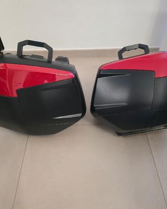 Borse/Valigie Laterali Ducati Multistrada Rosse