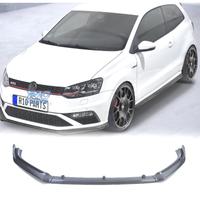 SPOILER LIP VOLKSWAGEN VW POLO 6C 14-17 CARBONIO