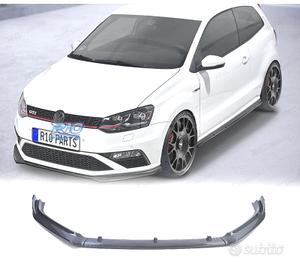 SPOILER LIP VOLKSWAGEN VW POLO 6C 14-17 CARBONIO