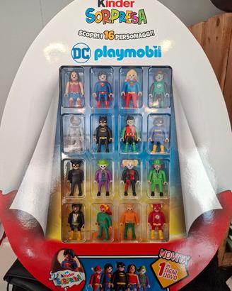 Espositore Kinder Playmobil DC comics