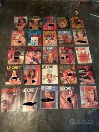 Riviste erotiche anni 60/80 Le ore e Men