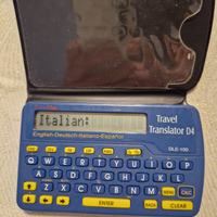 Dizionario elettronico traduttore da viaggio