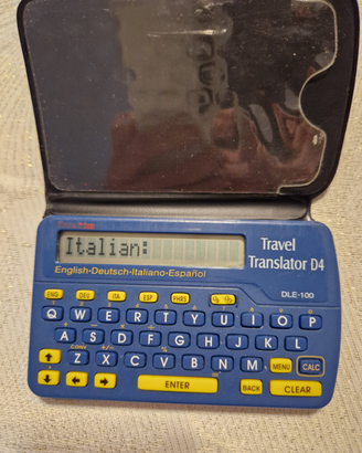 Dizionario elettronico traduttore da viaggio