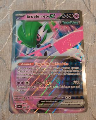 Carta Pokemon gigante Eroeferreo Ex