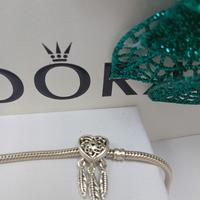 Charm Pandora acchiappasogni con cuore traforato e