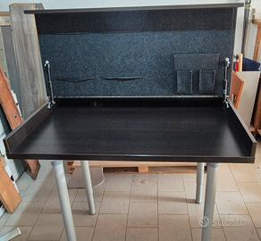 Scrivania a scrigno nera