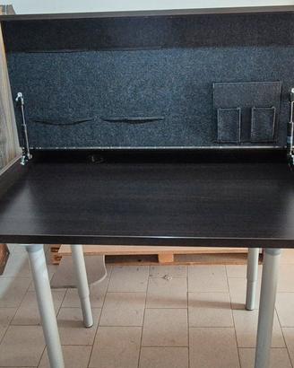 Scrivania a scrigno nera