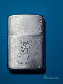 Zippo Vintage THAI BOXING Custom 1988