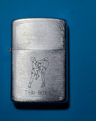 Zippo Vintage THAI BOXING Custom 1988