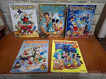 Lotto Fumetti Topolino dal 3654 al 3658 Come Nuovo