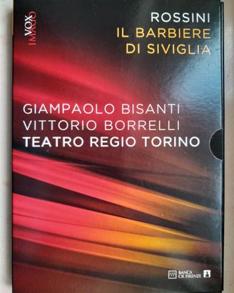 DVD musicale il Barbiere di Siviglia di Rossini