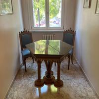 Tavolo antico esagonale fine ‘800 inizi ‘900