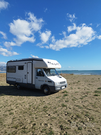 Camper mansardato Iveco Daily mobilvetta