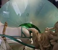 Statua con punto luce