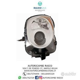 Faro Fanale Proiettore Alfa Romeo Mito 2008 parabo