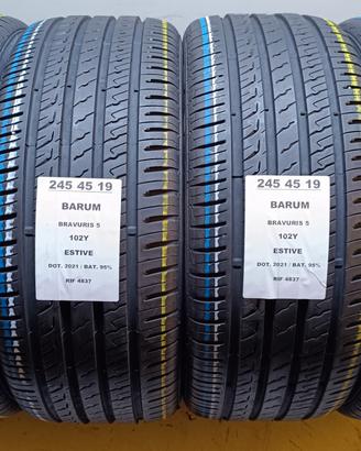 4 GOMME 245 45 19 BARUM RIF4837