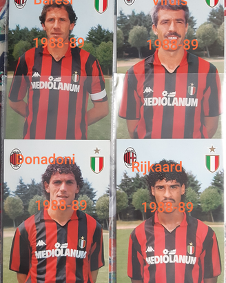 Cartoline ufficiali A.C. Milan