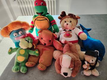 12 Peluches
