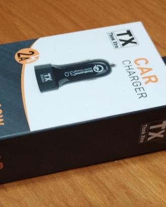 Caricabatteria per auto USB Quick Charge Cellulare