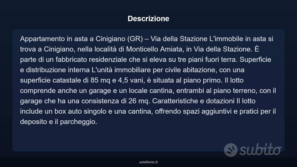 Appartamento – Cinigiano, Monticello Amiata - Vista 3