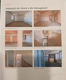 Rustico su 2 piani e terreno agricolo