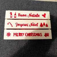 contenitore asciugamani natalizio