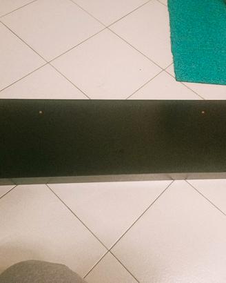 Mensola Lack Ikea nera 