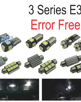 KIT 16 LAMPADE LED INTERNE BMW SERIE 3 E36 SEDAN C