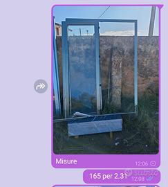 infissi in alluminio 