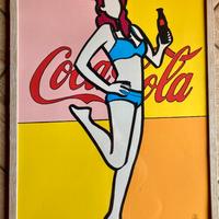 Quadro serigrafia Pin Up e CocaCola Marco Lodola