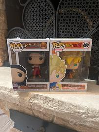 Funko Pop Goku Super Saiyan & Marion Ravenwood