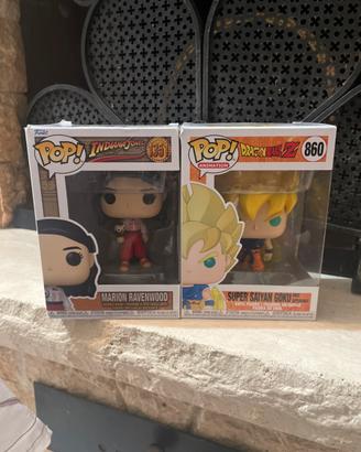 Funko Pop Goku Super Saiyan & Marion Ravenwood