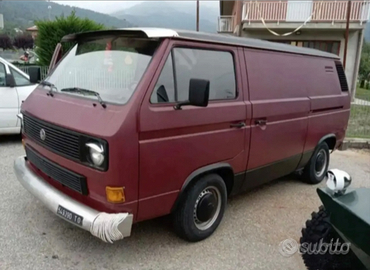 Volkswagen T3 "Bully" panel del 1985 già ASI