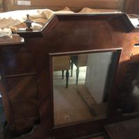 Specchiera antica in legno