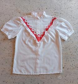 Camicia vintage bimba tg 8 anni