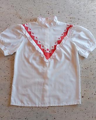 Camicia vintage bimba tg 8 anni