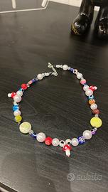 Collana “mushrooms theory” handmade necklace