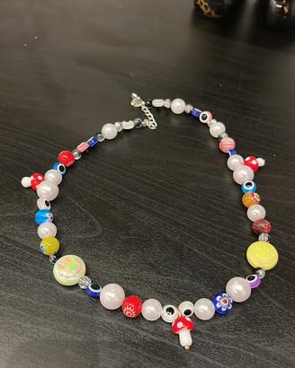 Collana “mushrooms theory” handmade necklace