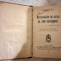 Libro messaggio Gesu' al suo sacerdote 1933