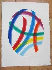 PIERO DORAZIO incisione cm.76x57 1992