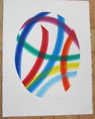 PIERO DORAZIO incisione cm.76x57 1992