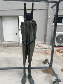 Pantaloni pesca decatlhon con stivali