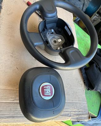 Volante manubrio Fiat Panda new completo