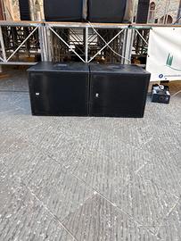 Rcf 8004 as sub woofer