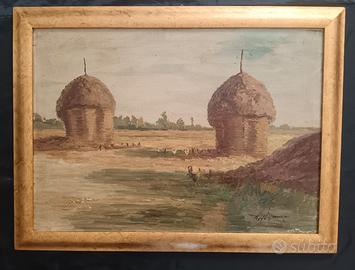 Paesaggio ( XX Secolo) dipinto olio su tela