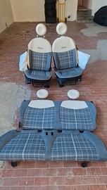 SEDILI INTERNO FIAT 500 LOUNGE 2016