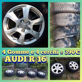4 cerchi e 4 gomme