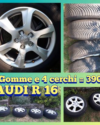 4 cerchi e 4 gomme