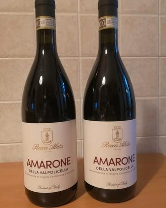 2 bottiglie di vino rosso AMARONE 