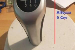 Pomello bmw e90 e91 x3 x5 pelle sped gratis 6marce